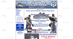 Desktop Screenshot of nesaltwatershow.com